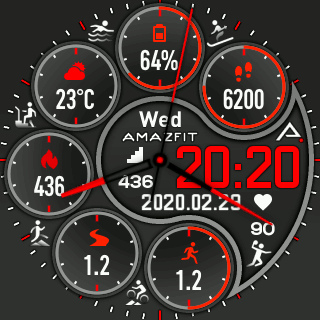 华米跃我Amazfit Pace, Stratos, Stratos 3手表表盘