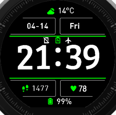 华米跃我Amazfit Pace, Stratos手表表盘