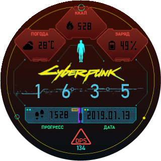 华米跃我Amazfit Pace, Stratos手表表盘