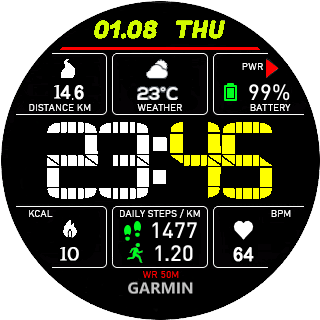 华米跃我Amazfit Pace, Stratos手表表盘