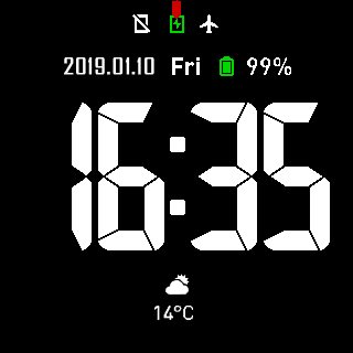 华米跃我Amazfit Pace, Stratos手表表盘