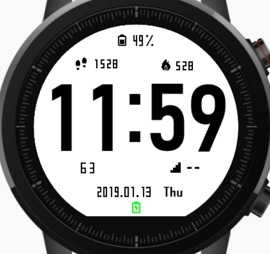 华米跃我Amazfit Pace, Stratos, Stratos 3手表表盘