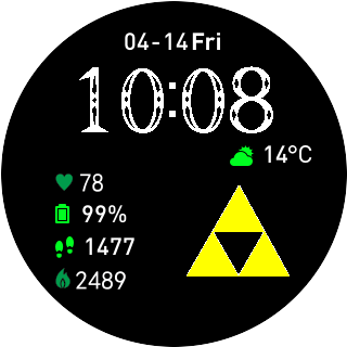 华米跃我Amazfit Pace, Stratos, Stratos 3手表表盘