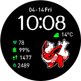 华米跃我Amazfit Pace, Stratos, Stratos 3手表表盘