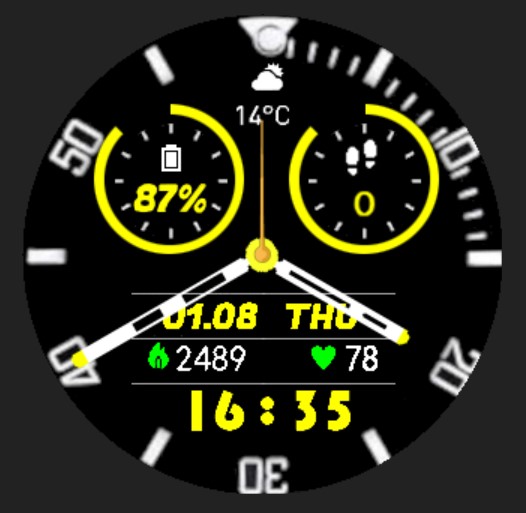 华米跃我Amazfit Pace, Stratos, Stratos 3手表表盘