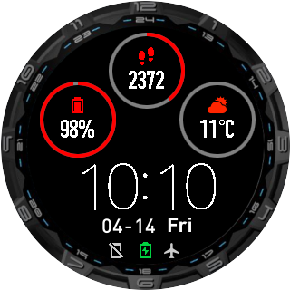 华米跃我Amazfit Pace, Stratos, Stratos 3手表表盘