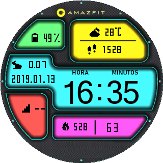 华米跃我Amazfit Pace, Stratos手表表盘