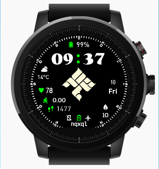 华米跃我Amazfit Pace, Stratos手表表盘
