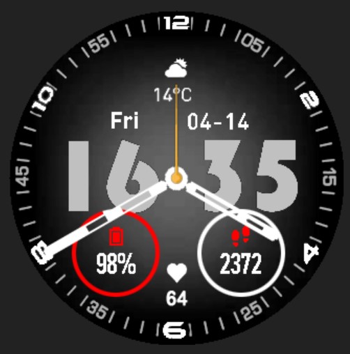 华米跃我Amazfit Pace, Stratos, Stratos 3手表表盘