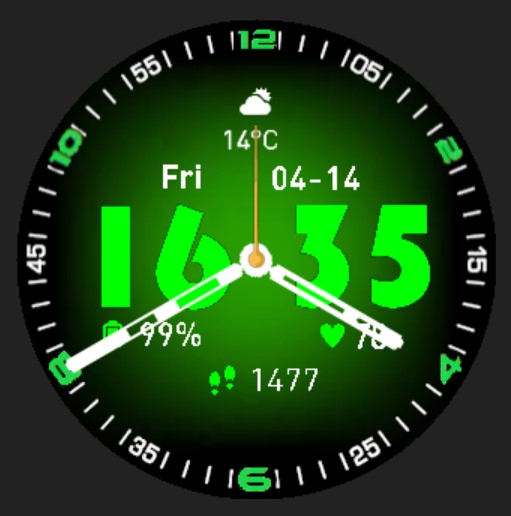 华米跃我Amazfit Pace, Stratos, Stratos 3手表表盘