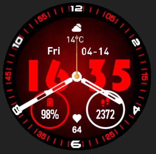 华米跃我Amazfit Pace, Stratos, Stratos 3手表表盘