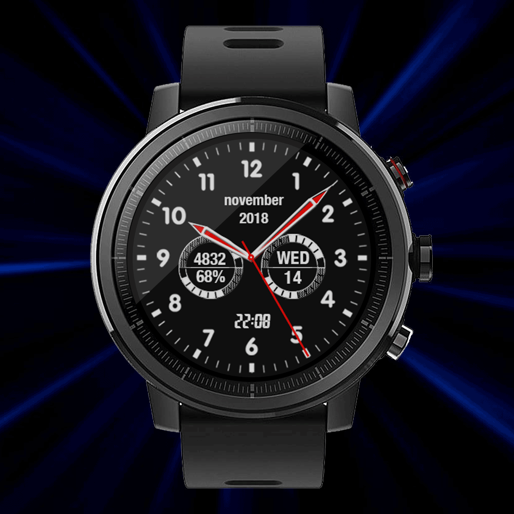 华米跃我Amazfit Pace, Stratos手表表盘