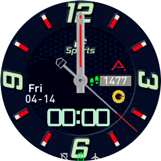 华米跃我Amazfit Pace, Stratos手表表盘