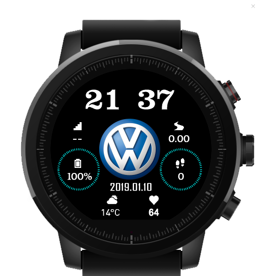 华米跃我Amazfit Pace, Stratos手表表盘