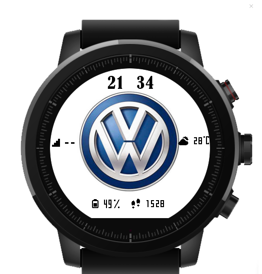 华米跃我Amazfit Pace, Stratos手表表盘