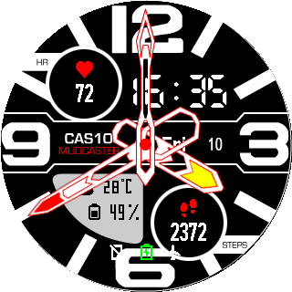 华米跃我Amazfit Pace, Stratos, Stratos 3手表表盘