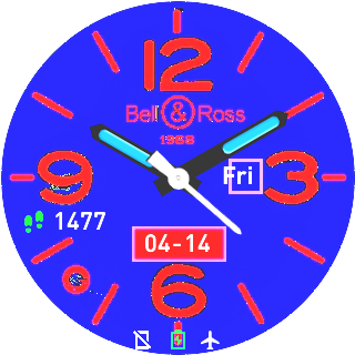 华米跃我Amazfit Pace, Stratos手表表盘