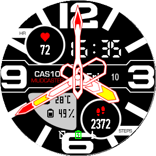 华米跃我Amazfit Pace, Stratos, Stratos 3手表表盘