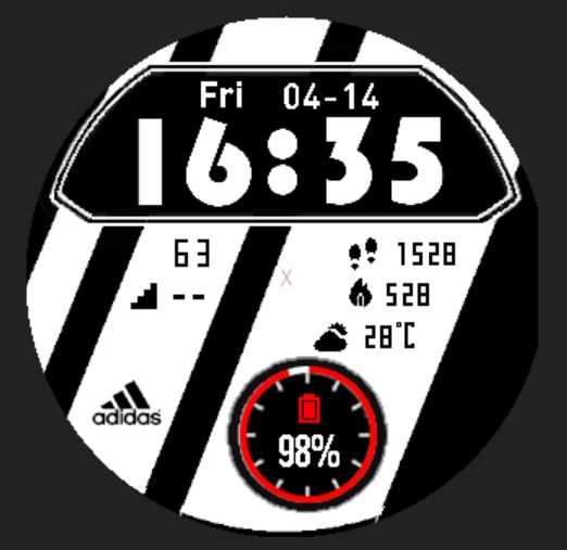 华米跃我Amazfit Pace, Stratos手表表盘