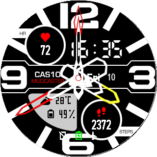 华米跃我Amazfit Pace, Stratos, Stratos 3手表表盘