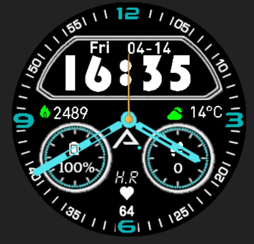 华米跃我Amazfit Pace, Stratos手表表盘
