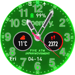 华米跃我Amazfit Pace, Stratos手表表盘