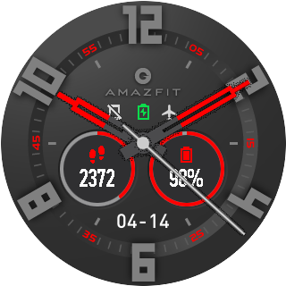 华米跃我Amazfit Pace, Stratos, Stratos 3手表表盘