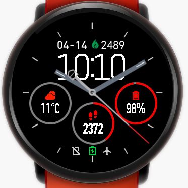 华米跃我Amazfit Pace, Stratos, Stratos 3手表表盘