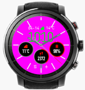 华米跃我Amazfit Pace, Stratos, Stratos 3手表表盘