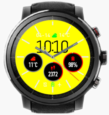 华米跃我Amazfit Pace, Stratos, Stratos 3手表表盘
