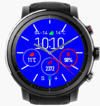 华米跃我Amazfit Pace, Stratos, Stratos 3手表表盘