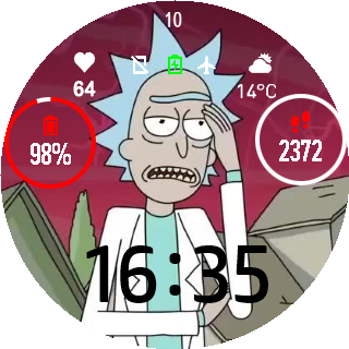 华米跃我Amazfit Pace, Stratos, Stratos 3手表表盘