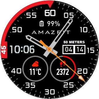 华米跃我Amazfit Pace, Stratos, Stratos 3手表表盘