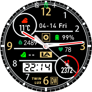 华米跃我Amazfit Pace, Stratos, Stratos 3手表表盘