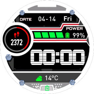 华米跃我Amazfit Pace手表表盘
