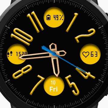 华米跃我Amazfit Pace, Stratos手表表盘