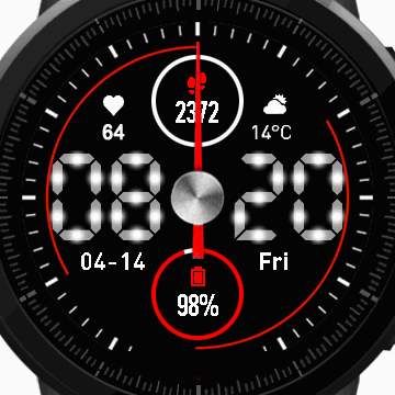 华米跃我Amazfit Pace, Stratos手表表盘