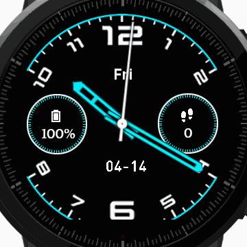 华米跃我Amazfit Pace, Stratos手表表盘