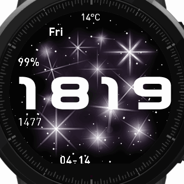 华米跃我Amazfit Pace, Stratos手表表盘