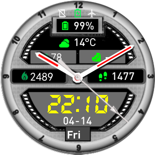 华米跃我Amazfit Pace, Stratos, Stratos 3手表表盘