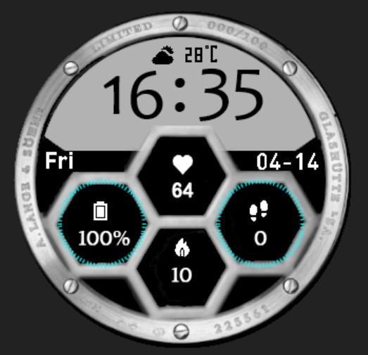 华米跃我Amazfit Pace, Stratos手表表盘
