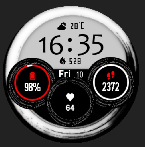 华米跃我Amazfit Pace, Stratos手表表盘