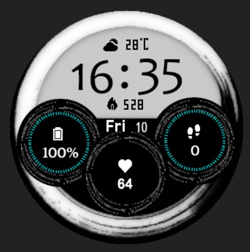 华米跃我Amazfit Pace, Stratos手表表盘