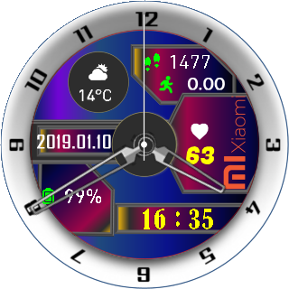 华米跃我Amazfit Pace, Stratos, Stratos 3手表表盘