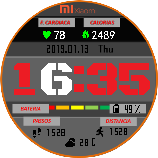 华米跃我Amazfit Pace, Stratos, Stratos 3手表表盘