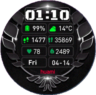 华米跃我Amazfit Pace, Stratos, Stratos 3手表表盘