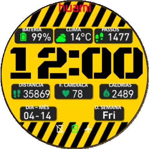 华米跃我Amazfit Pace, Stratos, Stratos 3手表表盘