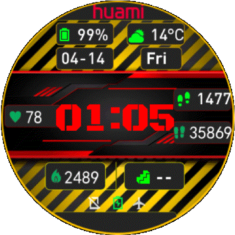 华米跃我Amazfit Pace, Stratos, Stratos 3手表表盘