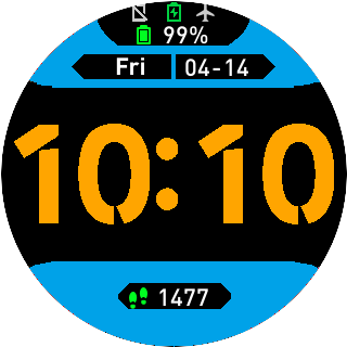 华米跃我Amazfit Pace手表表盘