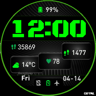 华米跃我Amazfit Pace, Stratos, Stratos 3手表表盘